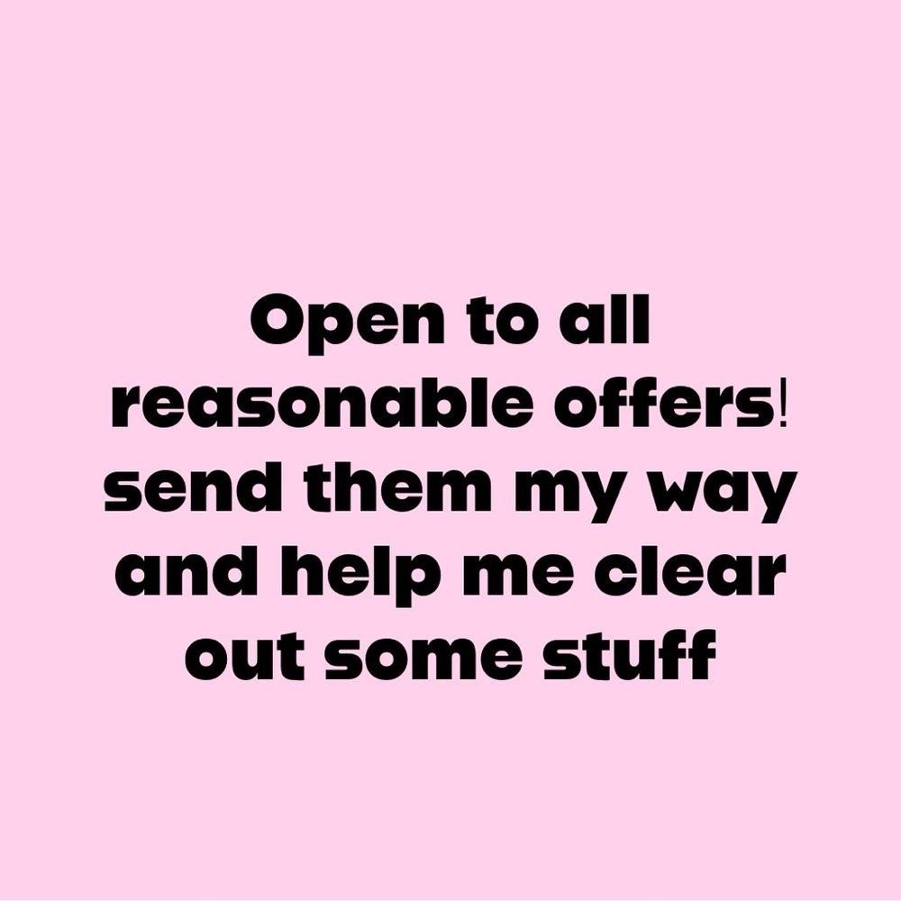 Open to Offers Sign
